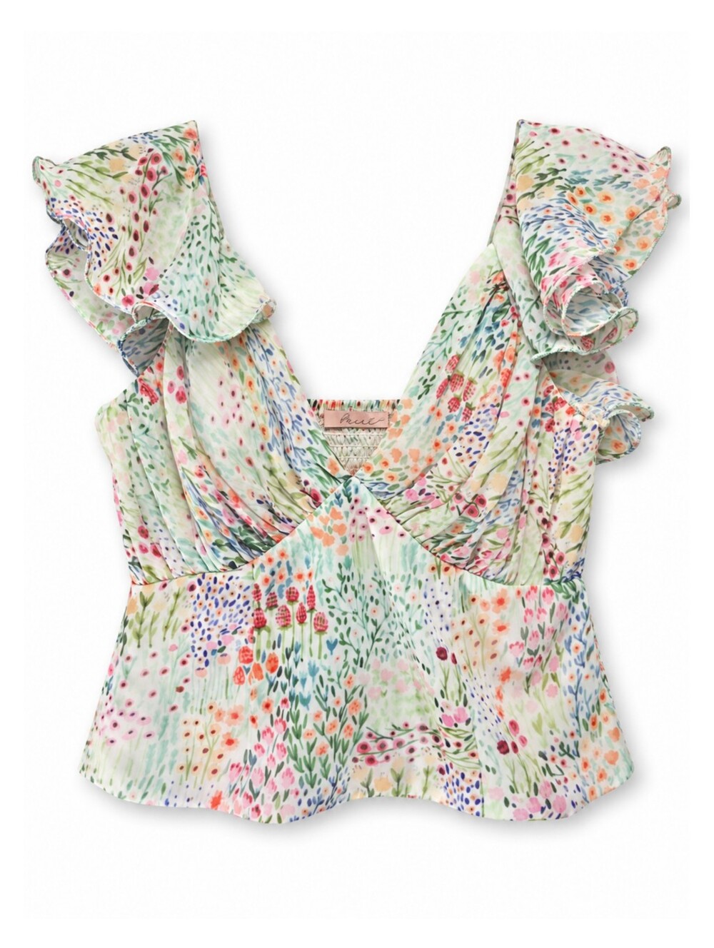 HUTCH | Secret Garden Ruffle Top